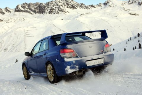 Subaru Winterfahrlehrgang Incentive für Gruppen