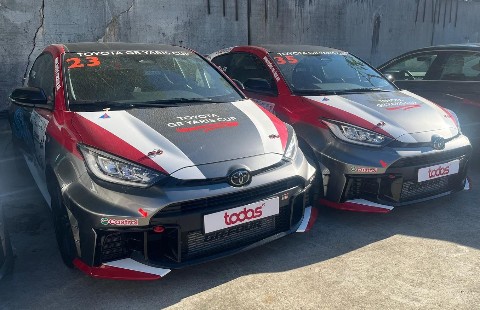Snow Drift Incentive mit Toyota GR Yaris Rallye Cup Fahrzeugen